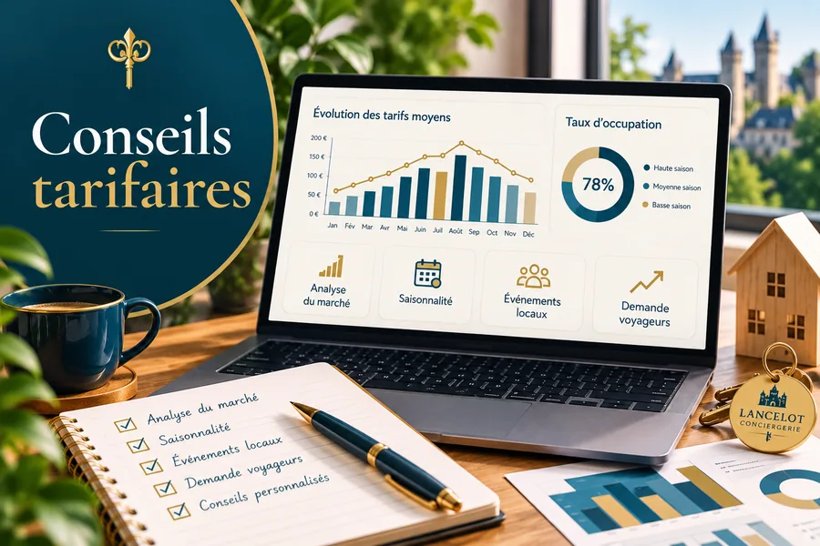 Conseils tarifaires Lancelot Conciergerie